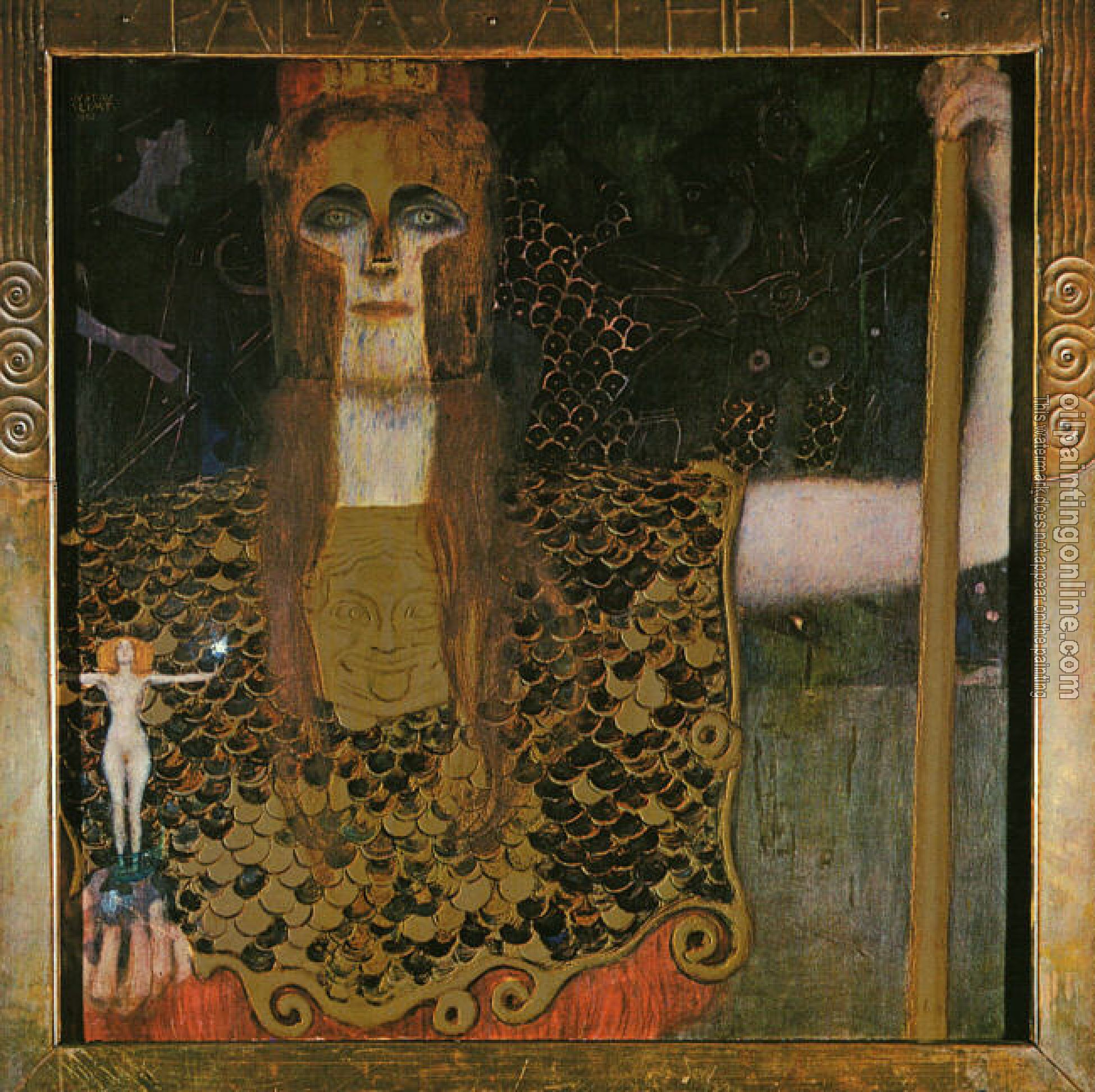 Klimt, Gustav - Oil On Canvas